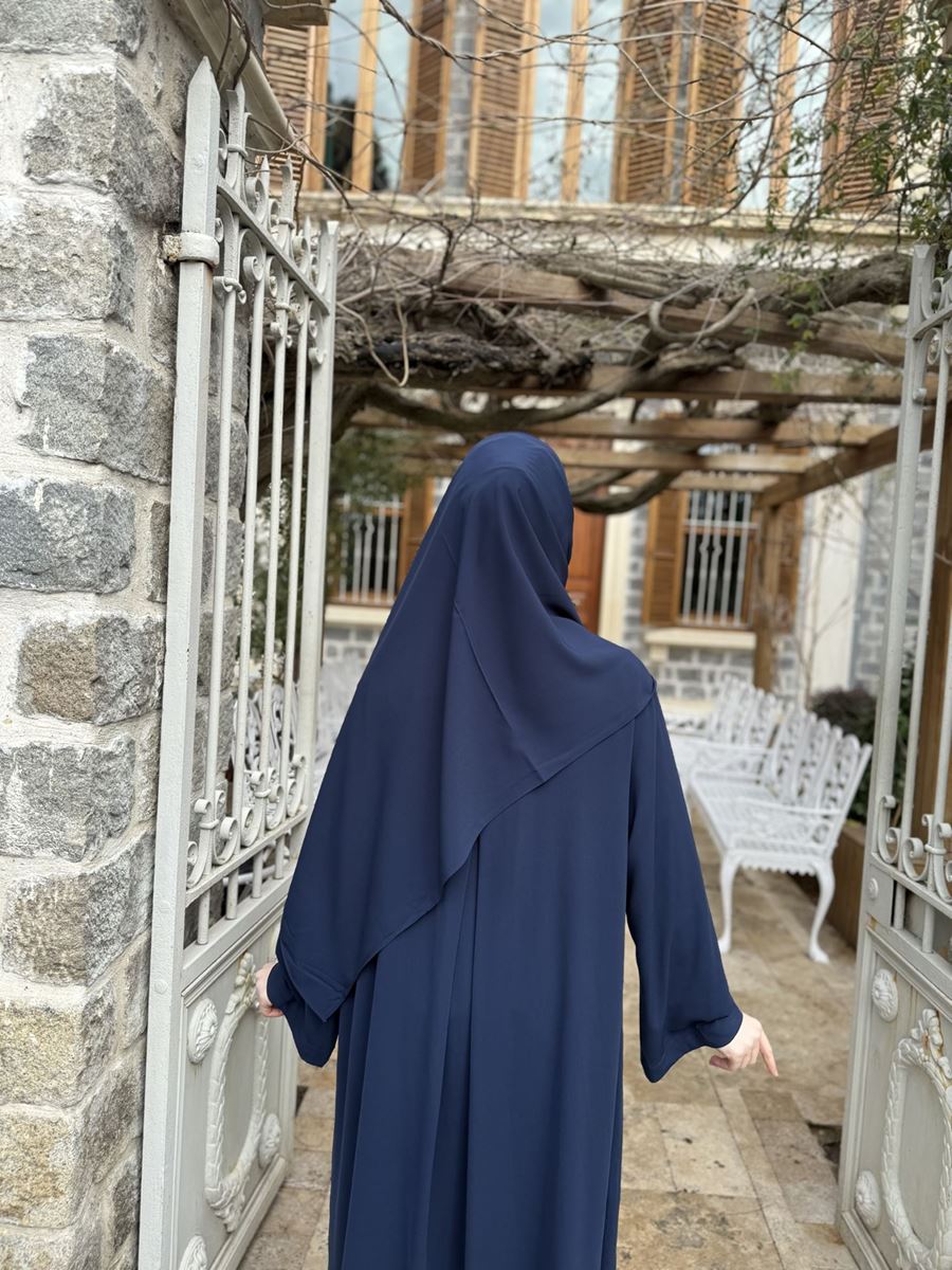 Feraye Sufle Takım (Lacivert) resmi